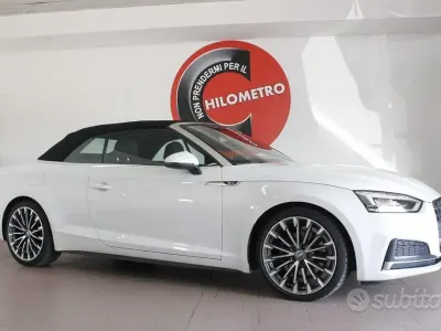 Usata Audi A5 S-Line 190 CV (139 kW) 2018 Bianco Coupé