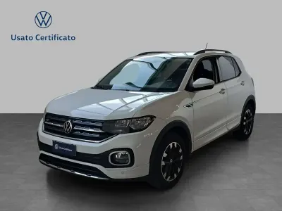 Usata VW T-Cross Sportline 95 CV (69 kW) 2023 Bianco SUV