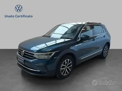 Usata VW Tiguan Life 150 CV (110 kW) 2024 Nightshade blue metallizzato SUV