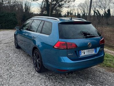 Usata VW Golf VII 150 CV (110 kW) 2015 Blu Station wagon
