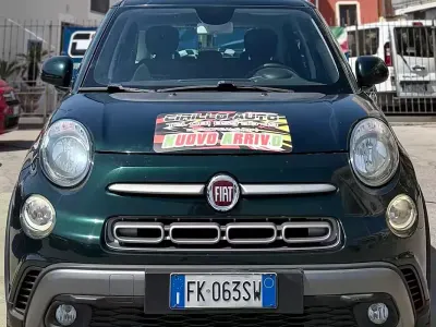 Usata Fiat 500L Cross 95 CV (69 kW) 2017 Verde Monovolume