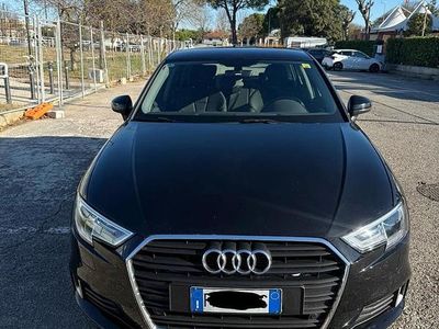 Usata Audi A3 Sport 116 CV (85 kW) 2017 Nero Berlina