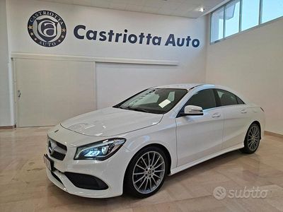 Usata Mercedes CLA180 Premium 109 CV (80 kW) 2018 Bianco Berlina