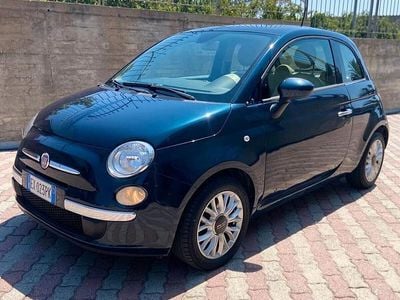 Usata Fiat 500 Lounge 95 CV (69 kW) 2014 Blu Utilitaria