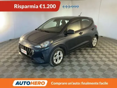 Usata Hyundai i10 67 CV (49 kW) 2021 Blu/azzurro Utilitaria
