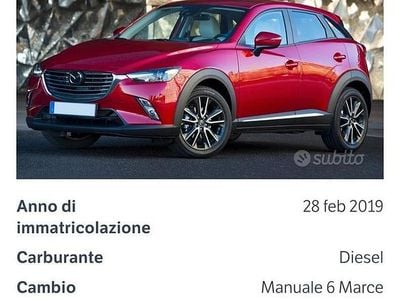 Usata Mazda CX-3 116 CV (85 kW) 2019 Grigio SUV