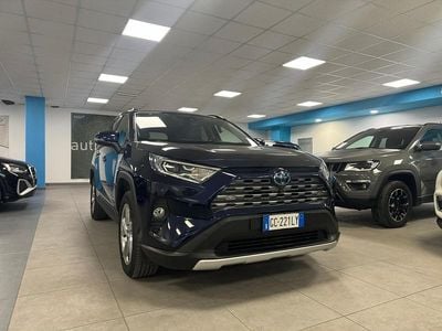 Usata Toyota RAV4 Hybrid Lounge 178 CV (130 kW) 2020 Blu SUV