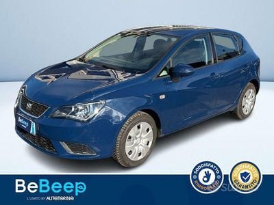 Usata Seat Ibiza Reference 75 CV (55 kW) 2016 Blu metallizzato Utilitaria