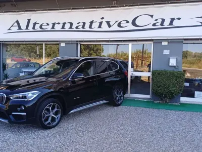 Usata BMW X1 Advantage 150 CV (110 kW) 2017 Nero SUV