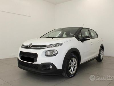 Usata Citroën C3 Feel 83 CV (61 kW) 2020 Bianco Utilitaria