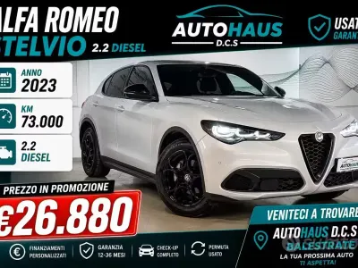 Usata Alfa Romeo Stelvio 160 CV (117 kW) 2023 Grigio SUV