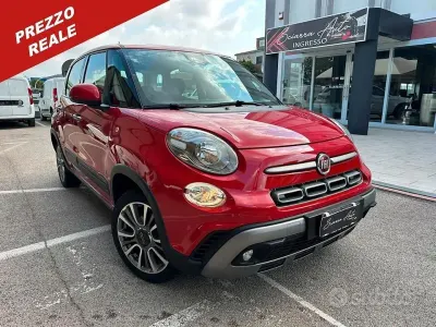 Usata Fiat 500L Cross 95 CV (69 kW) 2021 Rosso Monovolume