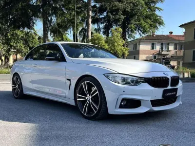 Usata BMW 420 M Sport 184 CV (135 kW) 2014 Bianco Cabrio