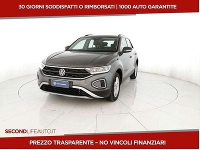 Usata VW T-Roc Life 110 CV (80 kW) 2023 Grigio SUV