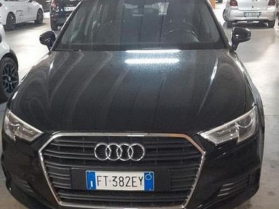 Usata Audi A3 116 CV (85 kW) 2018 Nero Berlina