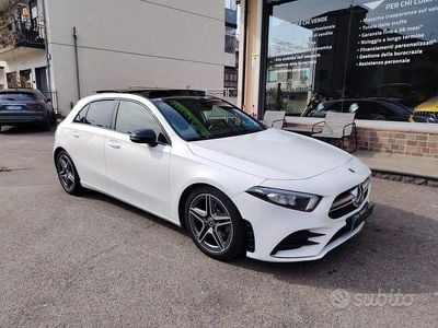 Usata Mercedes A180 Premium 116 CV (85 kW) 2019 Bianco Berlina