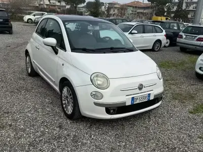 Usata Fiat 500 Lounge 69 CV (50 kW) 2008 Bianco Berlina