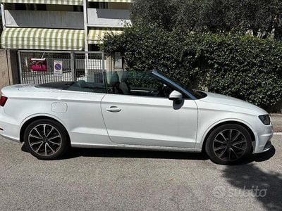 Usata Audi A3 Cabriolet 2016 Bianco Cabrio