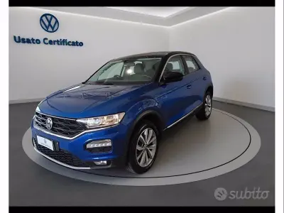Usata VW T-Roc Style 116 CV (85 kW) 2020 Blu navarra met/tetto nero SUV