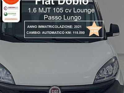 Usata Fiat Doblò Lounge 104 CV (76 kW) 2021 Bianco Monovolume