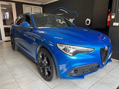 Usata Alfa Romeo Stelvio Veloce 210 CV (154 kW) 2021 Azzurro SUV