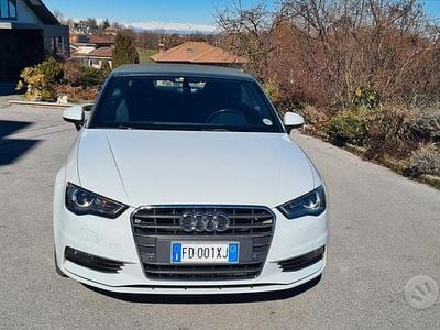 Usata Audi A3 Cabriolet 2016 Bianco Cabrio
