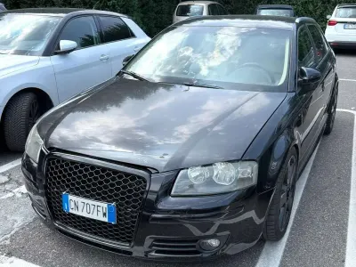 Usata Audi A3 Sportback Ambition 200 CV (147 kW) 2004 Nero Utilitaria
