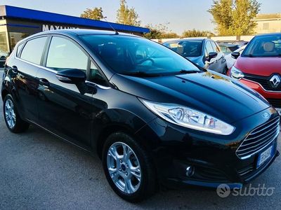 Usata Ford Fiesta Titanium 95 CV (69 kW) 2015 Nero Berlina