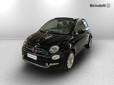 Usata Fiat 500C Lounge 69 CV (50 kW) 2015 Nero Cabrio