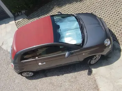 Usata Fiat 500C Lounge 101 CV (74 kW) 2014 Grigio Cabrio