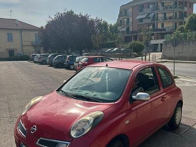 Usata Nissan Micra 80 CV (58 kW) 2009 Rosso Utilitaria