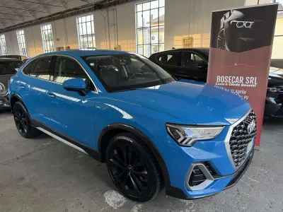 Usata Audi Q3 Sportback S-Line 150 CV (110 kW) 2021 Blu/azzurro SUV