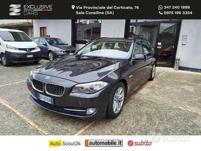 Usata BMW 520 Exclusive 184 CV (135 kW) 2013 Nero Station wagon