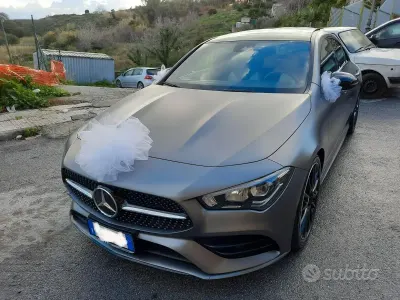 Usata Mercedes CLA200 163 CV (119 kW) 2020 Grigio Coupé