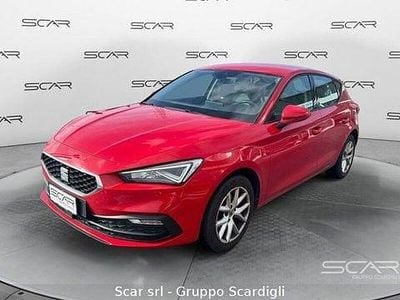 Usata Seat Leon Business 110 CV (80 kW) 2023 Rosso Utilitaria
