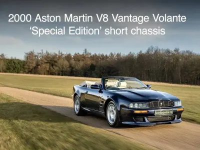 Usata Aston Martin V8 Vantage 408 CV (300 kW) 2000 Blu Coupé