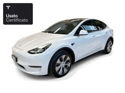Usata Tesla Model Y Long Range AWD 258 kW (351 CV) 2022 Pearl white multicoat SUV