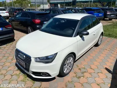 Usata Audi A1 Ambition 87 CV (63 kW) 2011 Bianco Utilitaria
