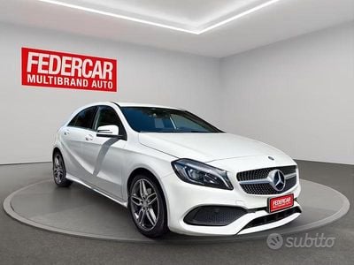 Usata Mercedes A180 Premium 109 CV (80 kW) 2016 Bianco Berlina
