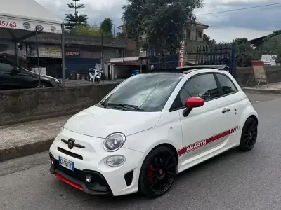 Usata Abarth 595C Competizione 180 CV (132 kW) 2017 Bianco Cabrio