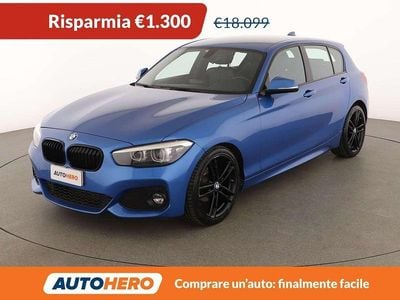Usata BMW 118 Advantage 136 CV (100 kW) 2019 Blu/azzurro Utilitaria