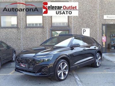Usata Audi Q8 S-Line 394 CV (289 kW) 2024 Bianco ghiaccio metallizzato SUV