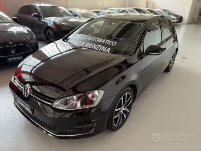 Usata VW Golf VII Highline 140 CV (102 kW) 2013 Nero Utilitaria