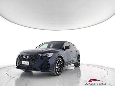 Usata Audi Q3 Sportback S-Line 150 CV (110 kW) 2022 Blu SUV