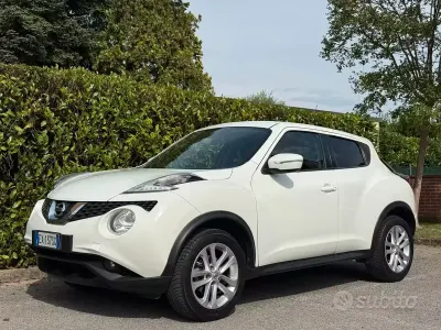 Usata Nissan Juke Acenta 110 CV (80 kW) 2015 Bianco SUV