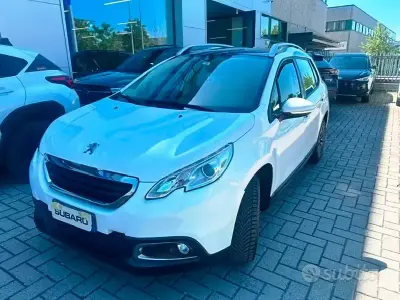 Usata Peugeot 2008 Allure 92 CV (67 kW) 2015 Bianco SUV