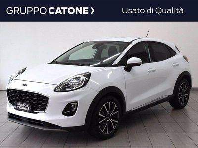 Begagnad Ford Puma Titanium S 125 HK (91 kW) 2022 Vit SUV