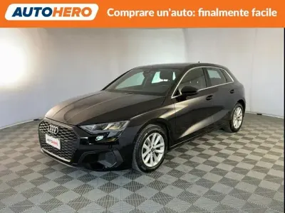 Usata Audi A3 110 CV (80 kW) 2021 Nero Berlina