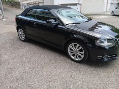 Usata Audi A3 Cabriolet 140 CV (102 kW) 2011 Nero Cabrio