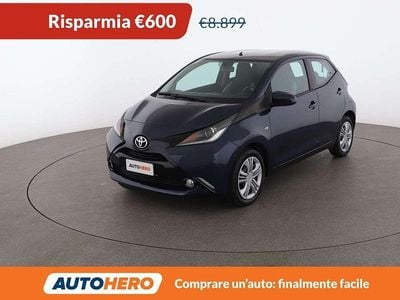 Usata Toyota Aygo X-play 70 CV (51 kW) 2015 Blu Utilitaria
